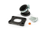 Intake Manifold Stage6 360° AM6 / Derbi black for PWK 19 - 28mm