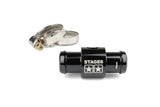 Tee Connector D.18mm for temperature sensor Stage6 black