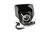 Headlight Mask LED with RGB ring type Husqvarna black