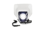 Headlight Mask LED with RGB ring type Husqvarna white