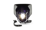 Headlight Mask LED tinted type Husqvarna black