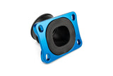 Intake Manifold Stage6 360° AM6 / Derbi blue for Mikuni TM24