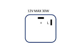 LED Flasher Relay 0.1 - 25A 2 pins