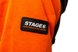 Motorcycle Hoodie Stage6 Orange