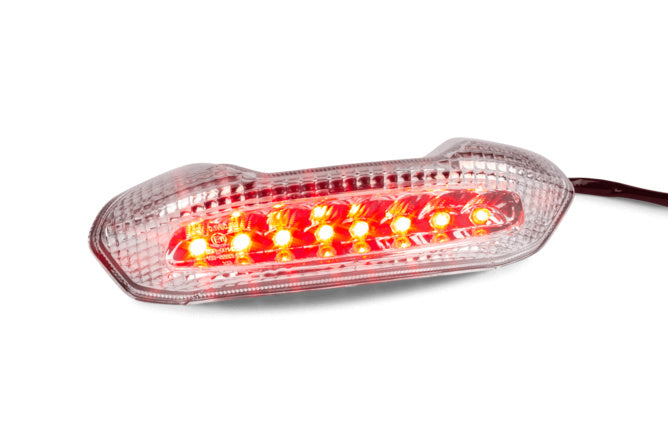 Bakljus LED utan blinkers Piaggio NRG Power vit