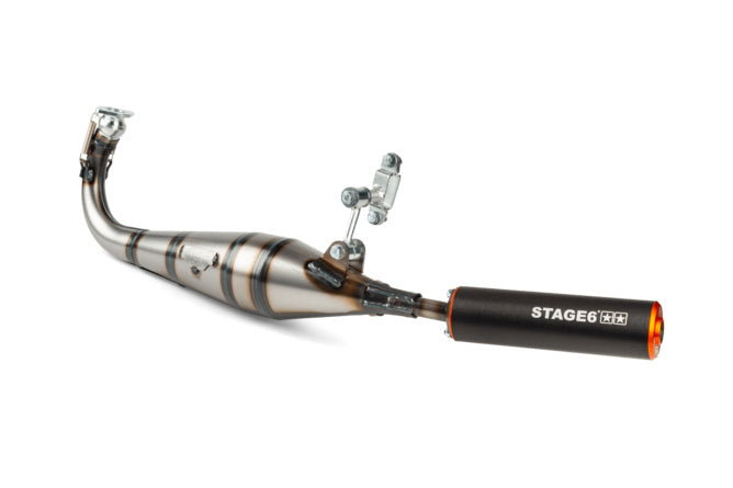 Avgassystem Stage6 StreetRace Peugeot 103 SPX Orange / Svart