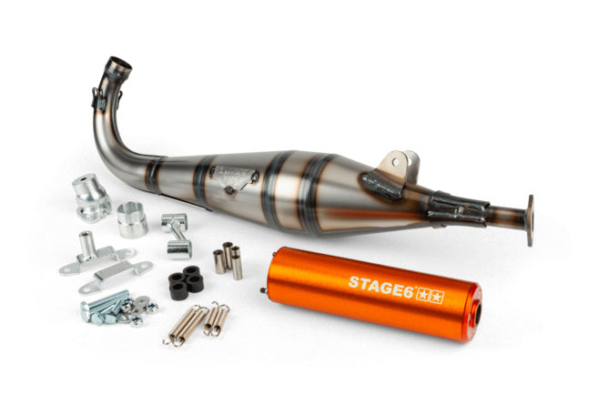 Avgassystem Stage6 StreetRace Peugeot 103 SPX Orange