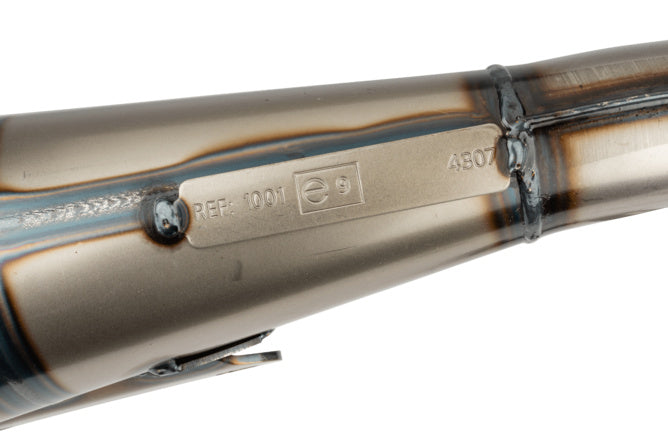 Avgassystem Yasuni Z Peugeot vertikal svart