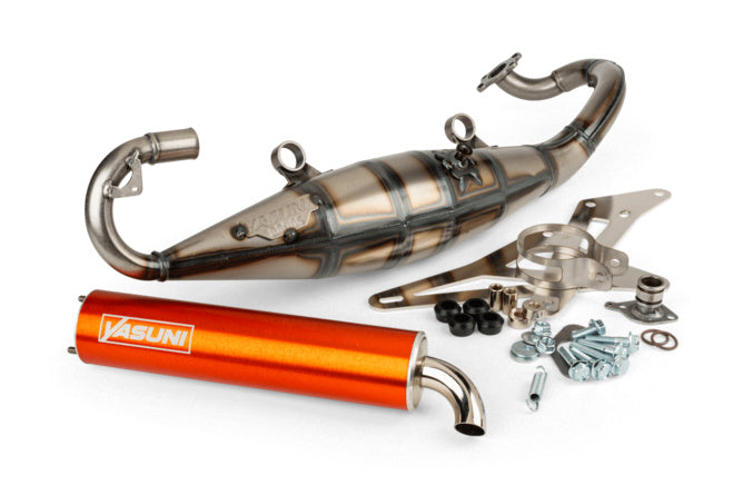 Avgassystem Yasuni R Peugeot liggande / Morini Orange