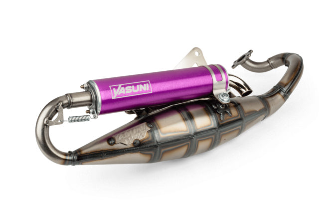 Avgassystem Yasuni R Peugeot liggande / Morini Lila