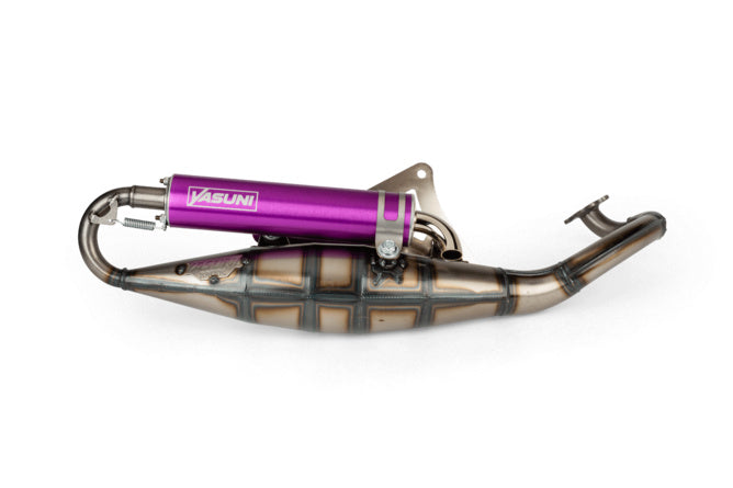Avgassystem Yasuni R Peugeot liggande / Morini Lila