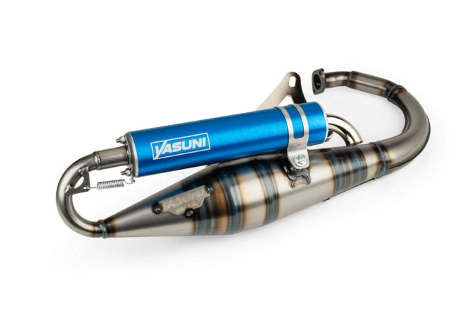 Avgassystem Yasuni R-Pro Minarelli vertikal Blå