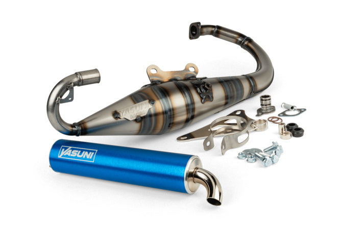 Avgassystem Yasuni R-Pro Minarelli vertikal Blå