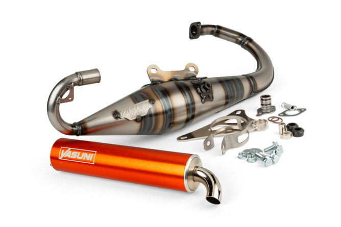 Avgassystem Yasuni R-Pro Minarelli vertikal Orange