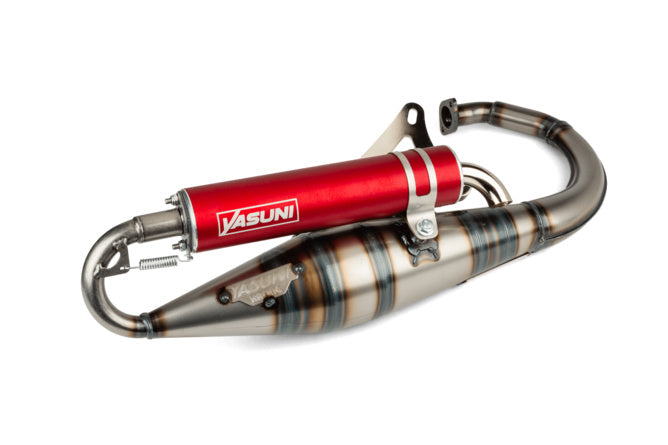Avgassystem Yasuni R-Pro Minarelli vertical Röd