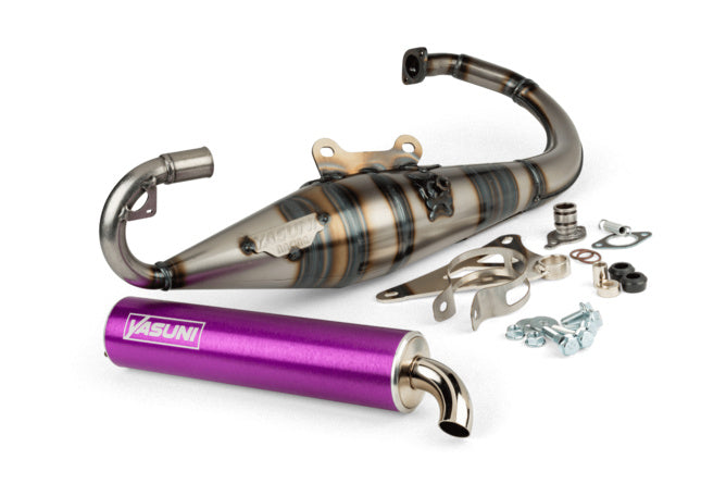 Avgassystem Yasuni R-Pro Minarelli vertikal Lila