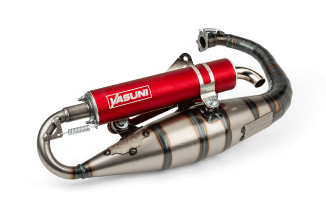 Avgassystem Yasuni C16 Minarelli vertikal röd