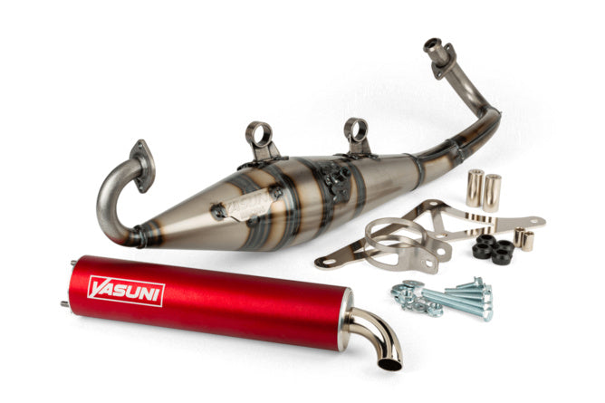 Avgassystem Yasuni Z Piaggio röd