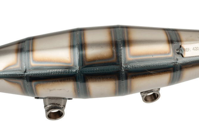 Avgassystem Yasuni R Piaggio Blå