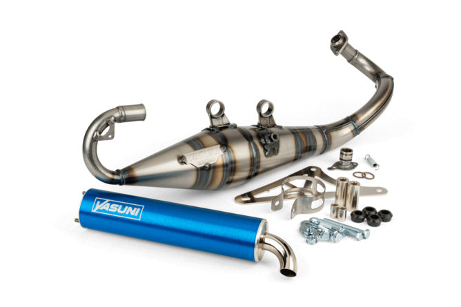Avgassystem Yasuni R-Pro Piaggio Blå
