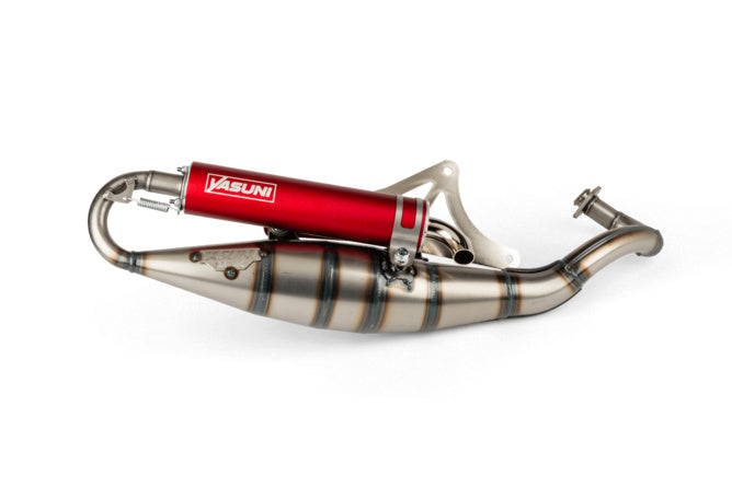 Avgassystem Yasuni R Röd fortuna Piaggio