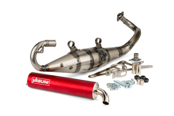 Avgassystem Yasuni R Röd fortuna Piaggio