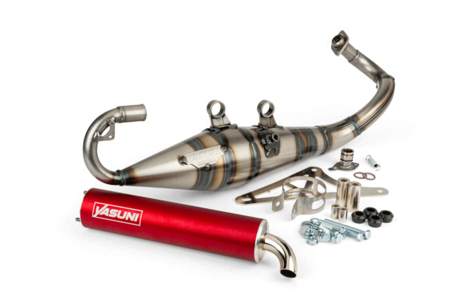 Avgassystem Yasuni R-Pro Piaggio Röd