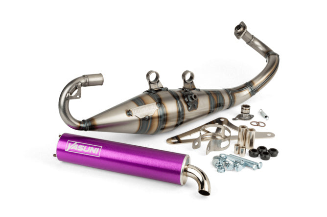 Avgassystem Yasuni R-Pro Piaggio Lila