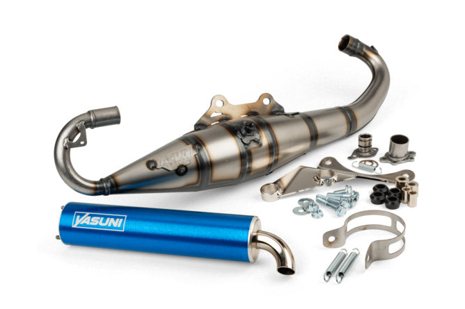 Avgassystem Yasuni C16 Piaggio Blå