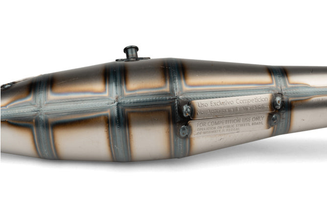 Avgassystem Yasuni C16 Piaggio röd