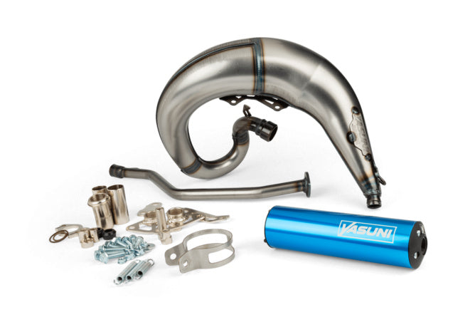Avgassystem Yasuni Cross ML Yamaha DT 50 Blå