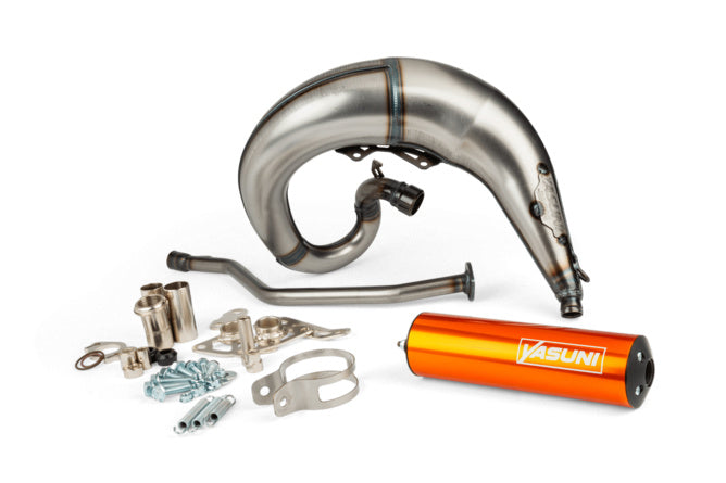 Avgassystem Yasuni Cross ML Yamaha DT 50 Orange