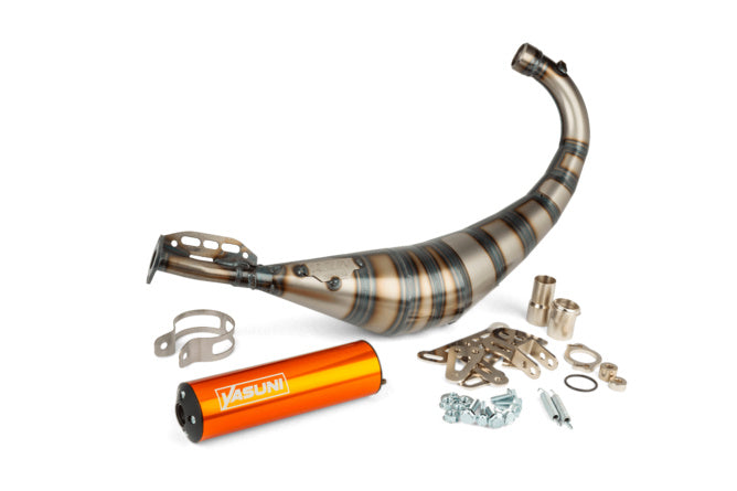 Avgassystem Yasuni R3 AM6 / Derbi Orange