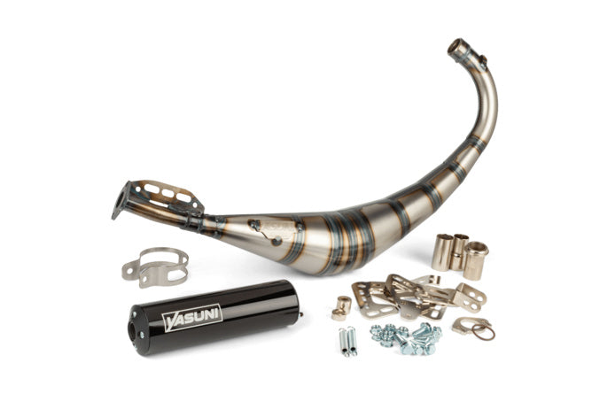 Avgassystem Yasuni R2 AM6 / Derbi Black