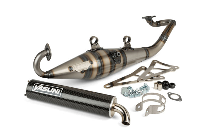 Avgassystem Yasuni Z Minarelli horisontell Carbon