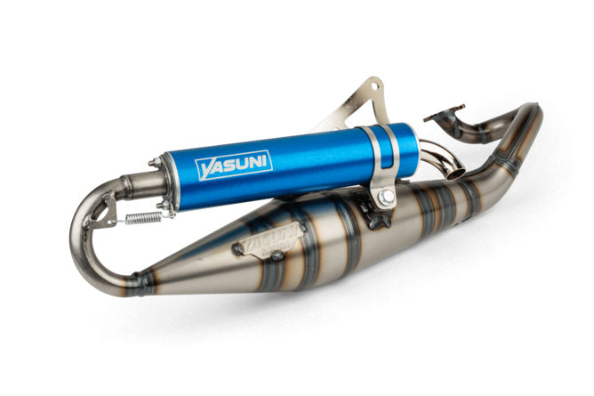 Avgassystem Yasuni R-Pro Minarelli horisontell Blå