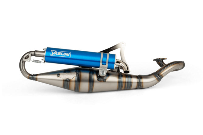 Avgassystem Yasuni R-Pro Minarelli horisontell Blå