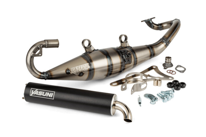 Avgassystem Yasuni R Svart Minarelli Horisontell