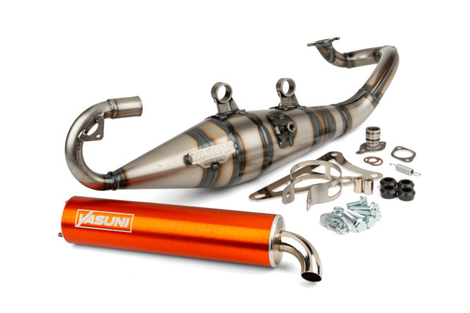 Avgassystem Yasuni R-Pro Minarelli horisontell Orange