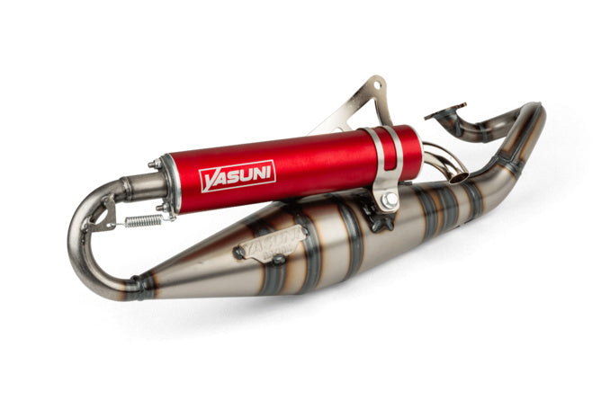 Avgassystem Yasuni R-Pro Minarelli horisontell Röd