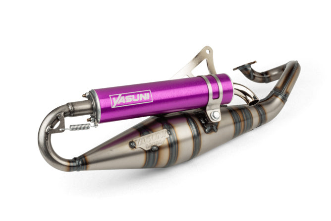 Avgassystem Yasuni R-Pro Minarelli horisontell Lila
