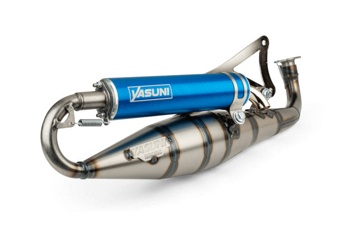 Avgassystem Yasuni C16 Minarelli horisontell Blå