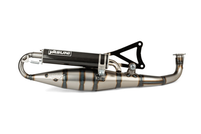 Avgassystem Yasuni C16 Minarelli horisontell kolfiber