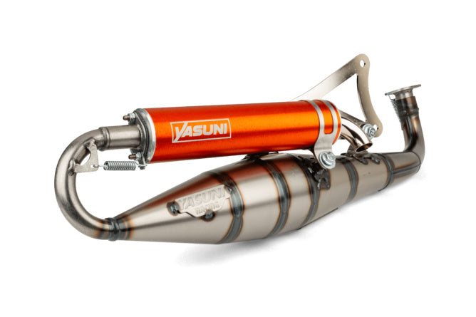 Avgassystem Yasuni C16 Minarelli horisontell Orange