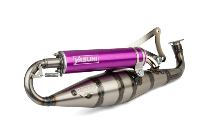Avgassystem Yasuni C16 Minarelli horisontell Lila