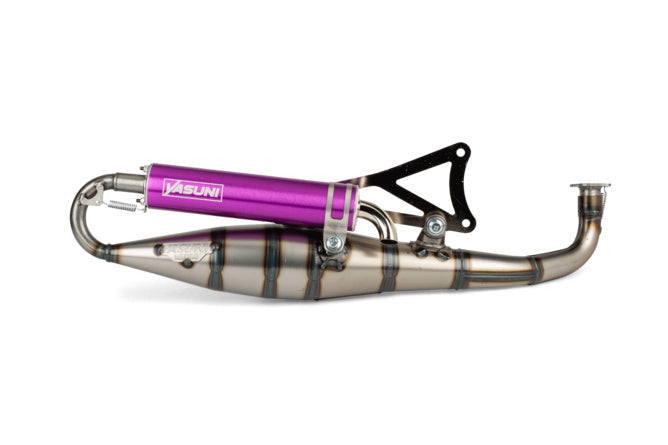 Avgassystem Yasuni C16 Minarelli horisontell Lila