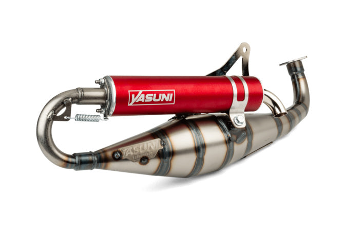 Avgassystem Yasuni C21 Minarelli horisontell röd