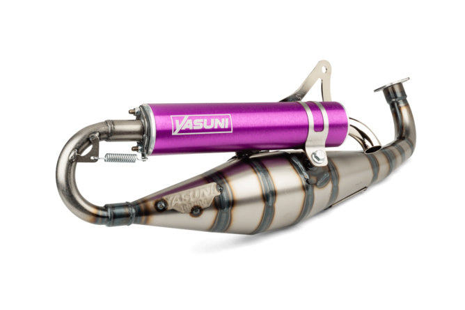 Avgassystem Yasuni C21 Minarelli horisontell Lila