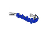 Exhaust Pipe Guard Polisport long blue