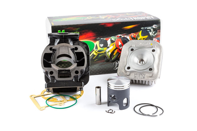 Cylinder Kit Top Performances Black Trophy 50cc gjutjärn Minarelli vertikal